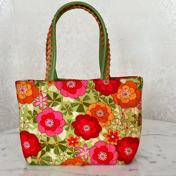 Usindo Small Floral Summer Statement Handbag - Picture 5 of 10